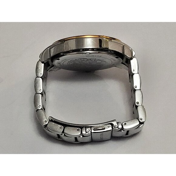 Vince Camuto Swarovski Crystal Bracelet Watch Silver-Tone Women’s Multi-Function - Picture 8 of 14